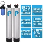 Pelican Water Pelican PSE2000 Whole House Water Filtration and NaturSoft Water Softener Alternative System, 15 GPM thumbnail 13