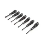 TEKTON 7-Piece Metric Nut Driver Set, 5-10 mm thumbnail 1