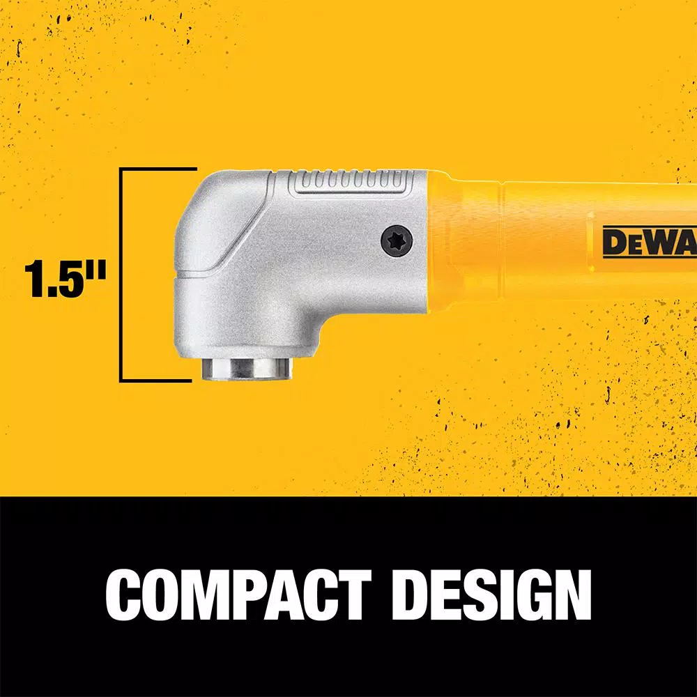 DEWALT MAXFIT Right Angle Magnetic Attachment, 1/4 in. Hex Shank
