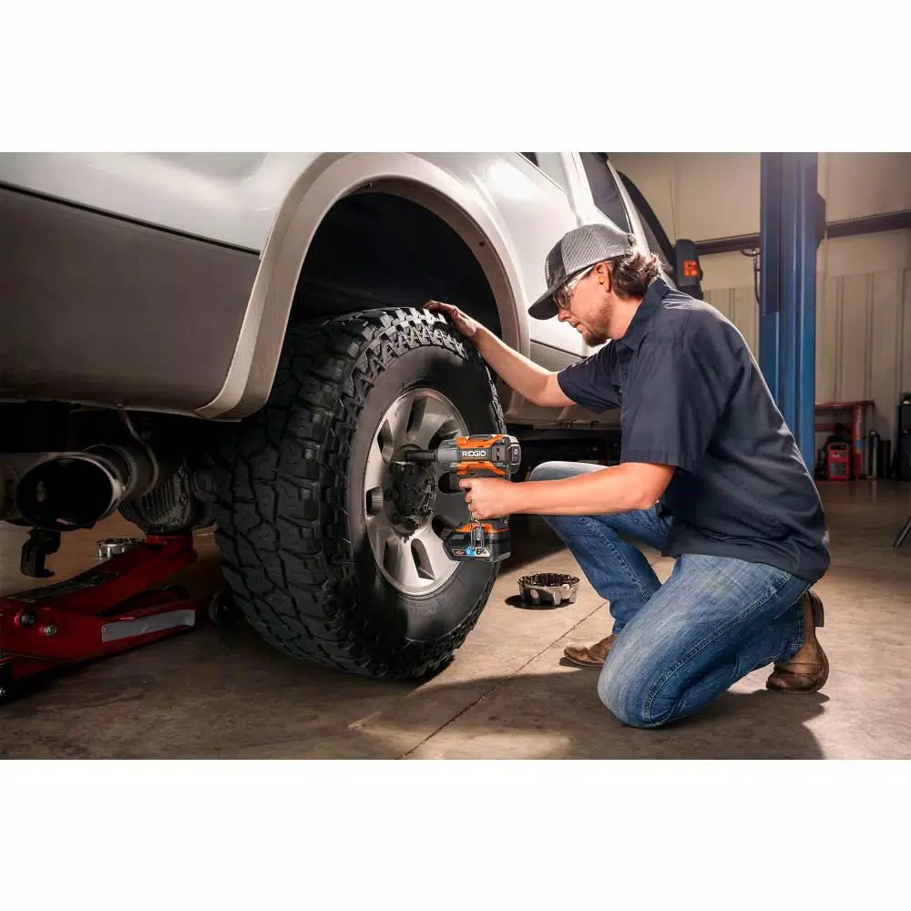 RIDGID 18V OCTANE Brushless 1/2 in. High Torque 6-Mode Impact Wrench (Tool-Only)