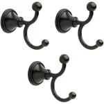Delta Crestfield 3-Piece Towel Hook Set, Venetian Bronze thumbnail 1