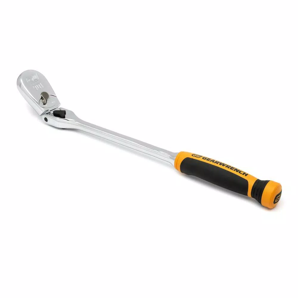 GEARWRENCH 1/2 in. Drive 90-Tooth Locking Flex Head Teardrop Ratchet