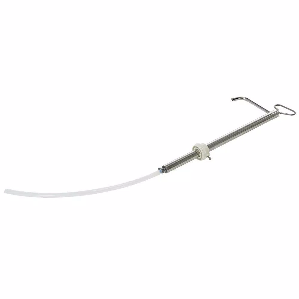Vestil Stainless Steel 316 Piston Pail Pump for 5 Gallon Pails, 1 in. Bung Size