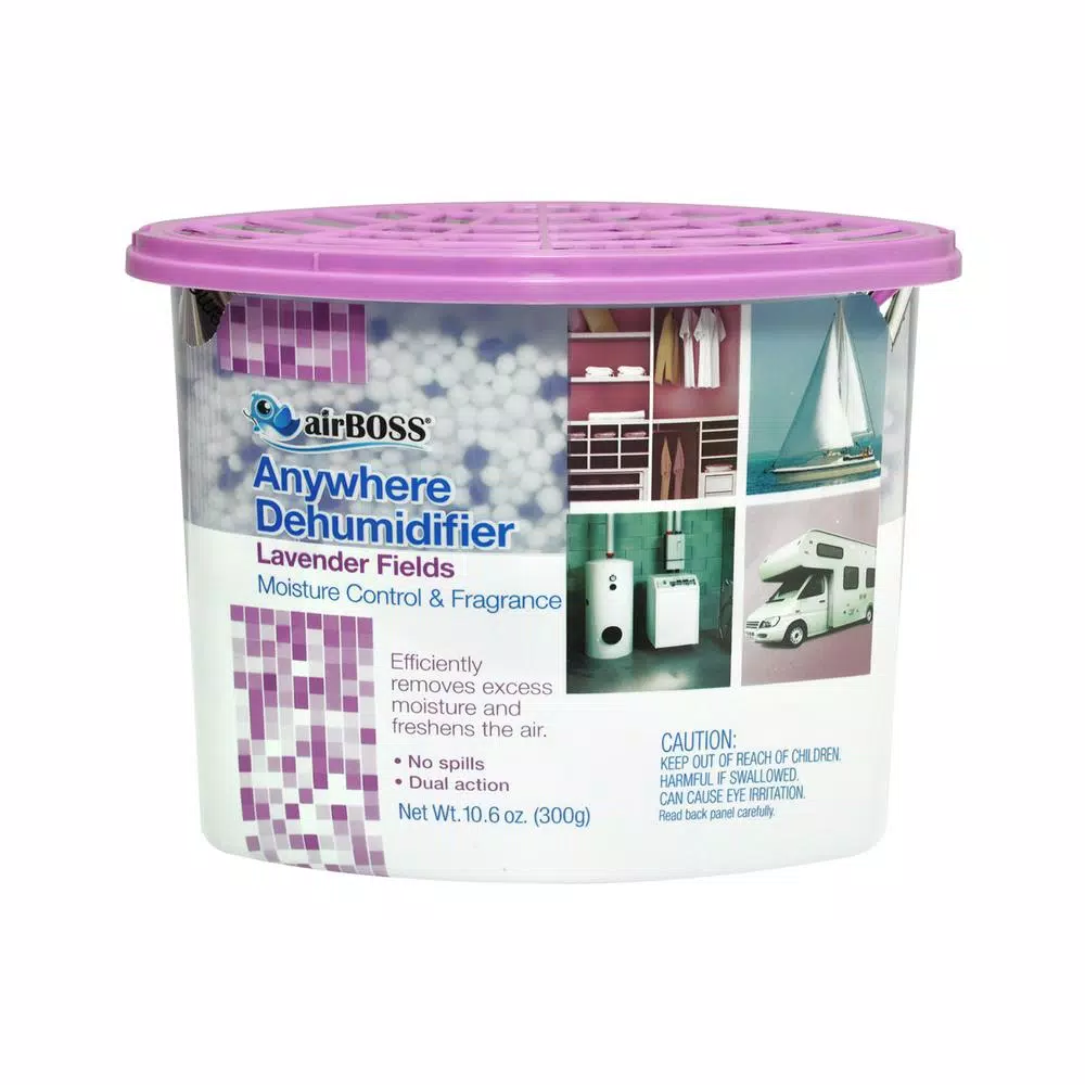 airBOSS air BOSS Anywhere Dehumidifier with Lavender Fields Scent, 10.6 oz (3-Pack)