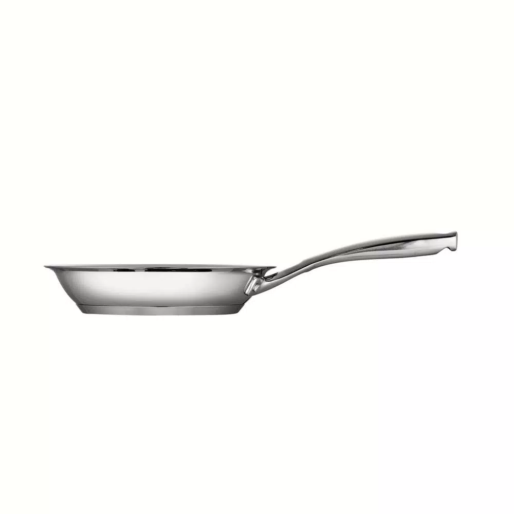 Tramontina Gourmet Prima 8 in. Stainless Steel Frying Pan, Tri-Ply Induction Ready