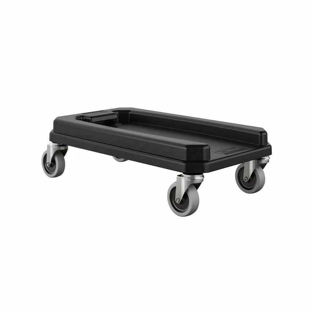 Suncast Commercial Slim Resin Trash Can Dolly