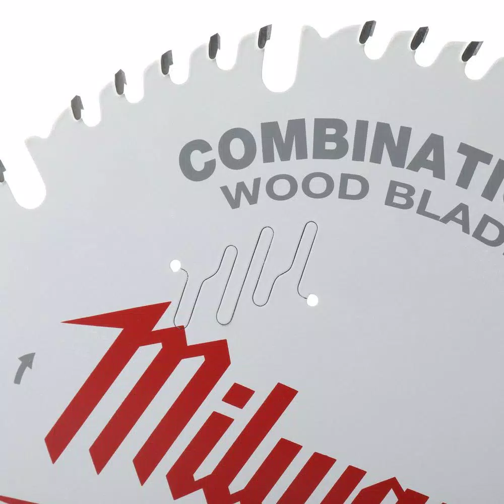 Milwaukee 10 in. 50-Tooth Combination Circular Saw Blade, 5/8 in. Arbor