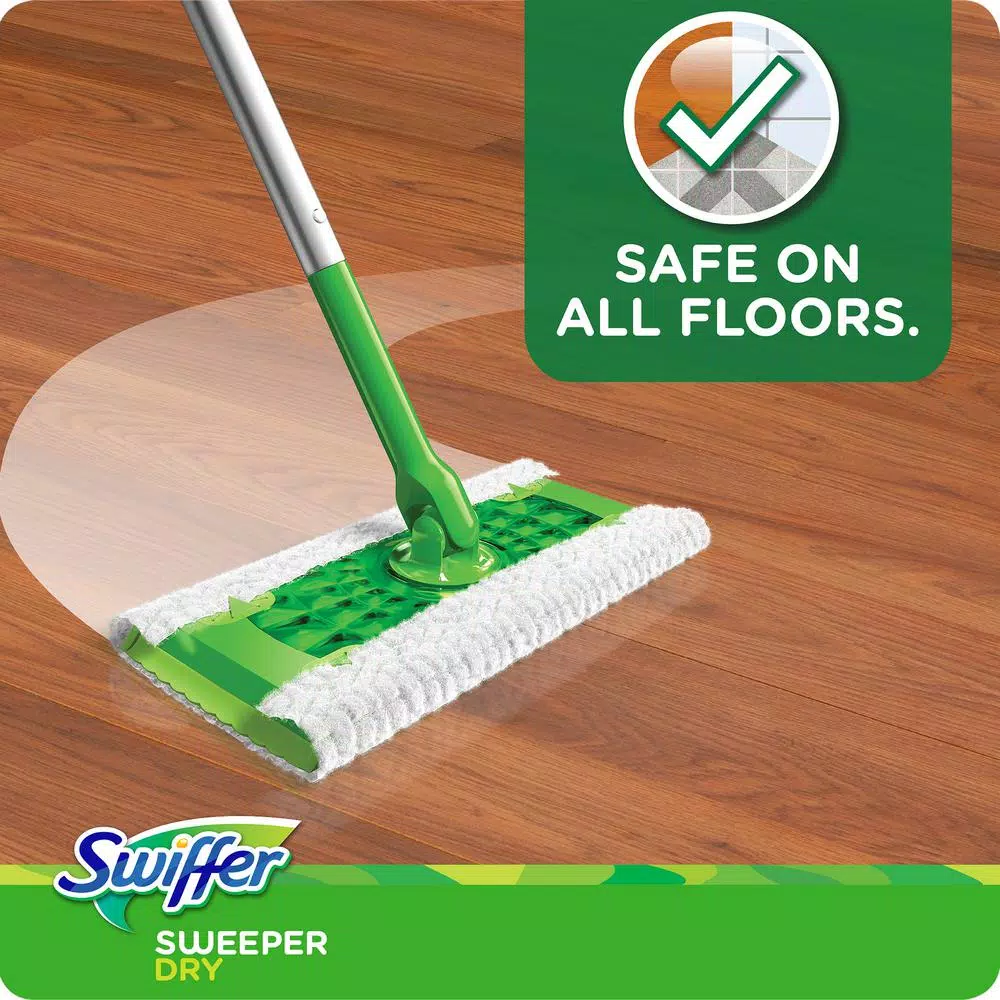 Swiffer Sweeper Dry Cloth Refills with Gain Original Scent, 37-Count, 4-Pack