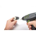 Genesis 8V Lithium-Ion Cordless 2-Speed Screwdriver Kit with LED Light and 8 Bits thumbnail 3
