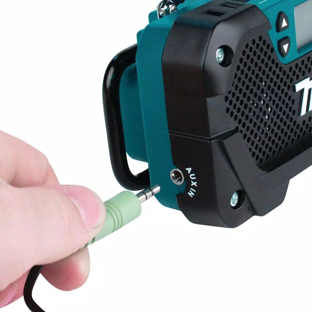Makita 12V MAX CXT Compact Job Site Radio, MP3/iPod Compatible (Tool Only)