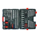 Crescent 148-Piece Mechanics Tool Set with 1/4 in., 3/8 in., and 1/2 in. Drives thumbnail 2