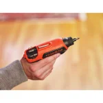 BLACK+DECKER 4V MAX Lithium-Ion Cordless Electric Screwdriver with Rotating Bit Cartridge and Charger thumbnail 12