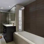 AKDY 65 in. Stainless Steel 8-Jet Shower Panel System with Rainfall Head, Handshower & Tub Spout thumbnail 14