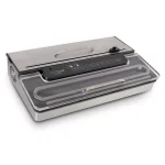 NutriChef Kitchen Pro Stainless Steel Food Vacuum Sealer System with Vacuum Bags and Roll thumbnail 1