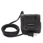 PowerSmart 20V Cordless Handheld Blower Kit with 1.5Ah Battery and Charger, 117 MPH, 85 CFM thumbnail 4