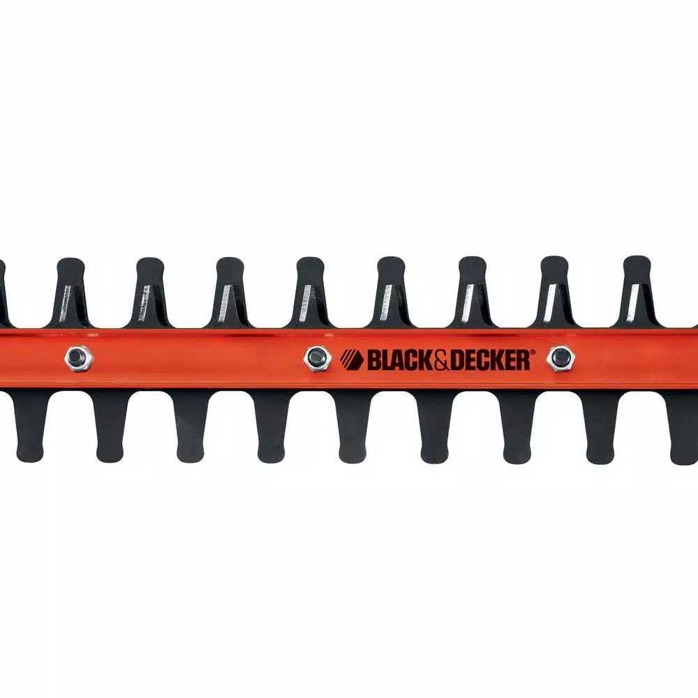 BLACK+DECKER 24 in. Hedge Hog Corded Electric Hedge Trimmer with Rotating Handle, 3.3 Amp