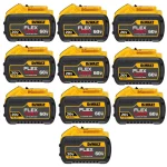 DEWALT FLEXVOLT 20V/60V MAX 12.0 Ah Lithium-Ion Battery (10-Pack) thumbnail 1