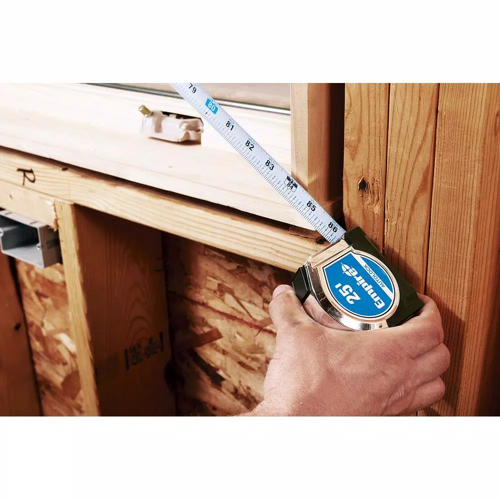 Empire Level 25 ft. Chrome Auto Lock Tape Measure, 2-Pack