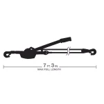 TEKTON 2 Ton Dual Gear Power Puller with 3/16 in. Aircraft-Grade Steel Cable thumbnail 5