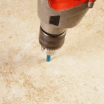 QEP 1/4 in. Pro Wet/Dry Diamond Hole Saw for Porcelain, Ceramic, and Glass Tile thumbnail 2