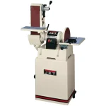 JET JSG-6CS 1.5 HP 6 in. x 48 in. Belt and 12 in. Disc Sander with Closed Stand thumbnail 1