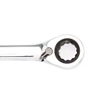 Husky 5-Piece Large SAE Reversible Ratcheting Wrench Set thumbnail 2