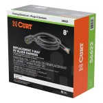 CURT 8' Replacement 7-Way RV Blade Harness - Trailer Side Connector thumbnail 5