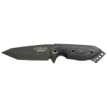 Camillus 7.75 in. Tanto Fixed Blade Knife with Carbonitride Titanium Coating and Micarta Handle thumbnail 1