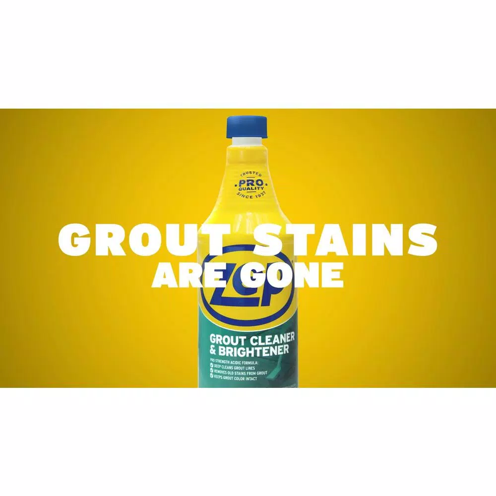 Zep Grout Cleaner and Brightener, 32 oz. (Case of 4)