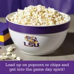 College Kitchen Collection LSU Tigers 4.75-Quart Big Party Serving Bowl, Purple thumbnail 10