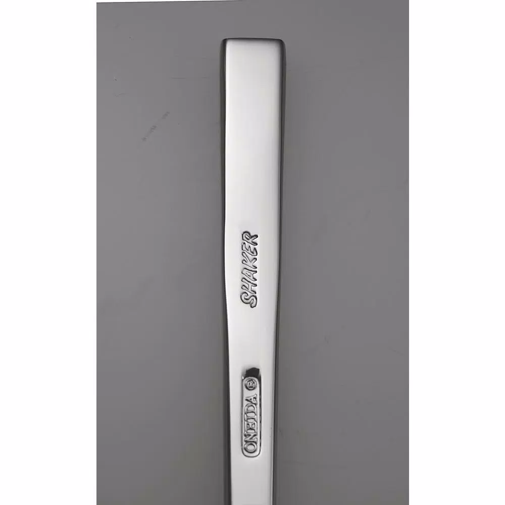 Oneida Shaker 18/0 Stainless Steel Iced Tea Spoons, Set of 12