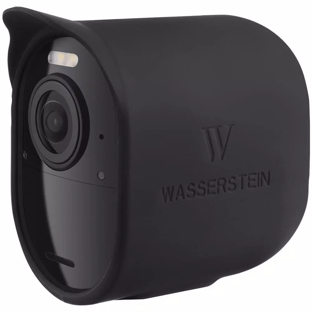 Wasserstein Protective Silicone Skins with Sunroof for Arlo Ultra, Black (3-Pack)