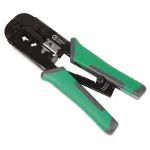 Commercial Electric Ratchet Modular Plug Crimper and Impact Punch Down Tool Set thumbnail 3