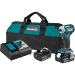 Makita 18V LXT Brushless 4-Speed Impact Driver Kit with 5.0 Ah Batteries and Charger thumbnail 1
