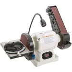 Shop Fox 2 in. x 27 in. Belt and 6 in. Disc Benchtop Combo Sander, 1/3 HP, 120V thumbnail 1
