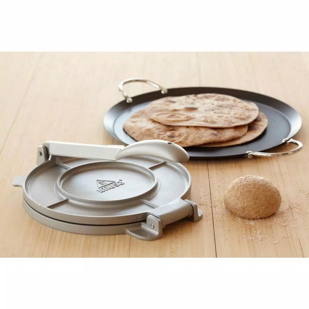 IMUSA 8 in. Cast Aluminum Tortilla Press
