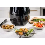 Modernhome 5.8 Qt. Digital Air Fryer, 1700W Family-Sized Air Fryer with Recipe Book, Black thumbnail 2