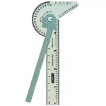 General Tools 6-in-1 Multi-Use Stainless Steel Rule and Gauge thumbnail 1