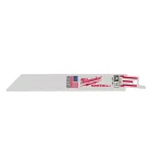 Milwaukee 6 in. 14 TPI Metal Cutting Reciprocating Saw Blades, 5-Pack thumbnail 2