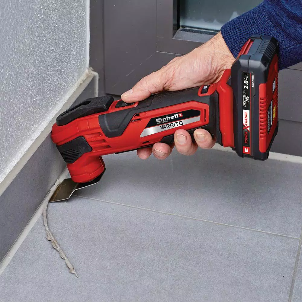 Einhell PXC 18V Cordless Oscillating Multi-Tool Kit with 3.0 Ah Battery and Fast Charger