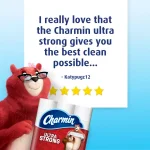 Charmin Ultra Strong Toilet Paper, 8 Super Mega Rolls, 2-Ply White thumbnail 10
