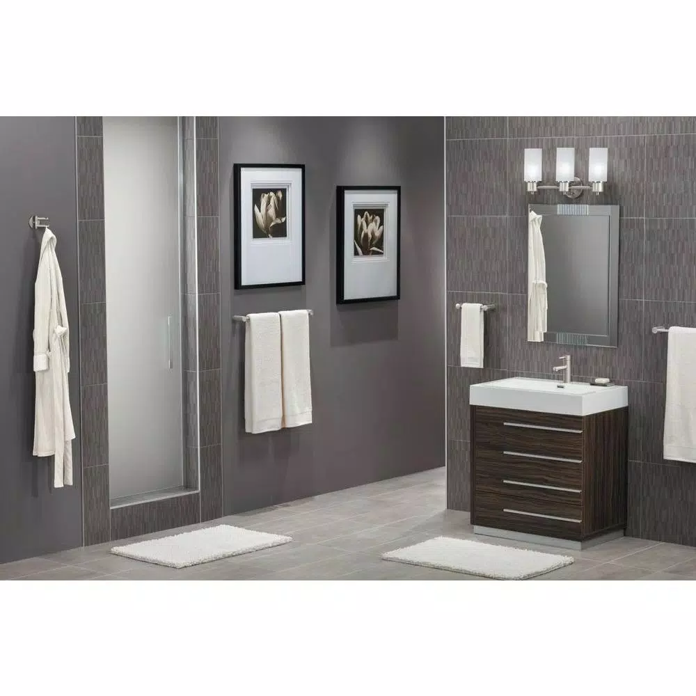 Moen Align 24 in. Single Towel Bar in Brushed Nickel