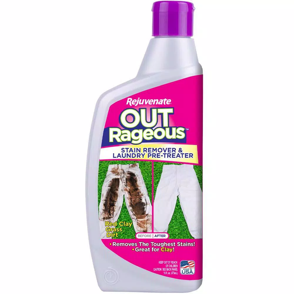 Rejuvenate Outrageous Stain Remover and Laundry Pre-Treater, 16 oz.