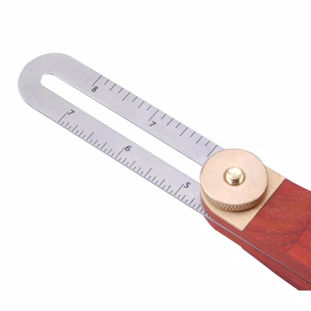 Steel Core 8 in. Try Square and 9 in. Sliding T-Bevel Set with Hardwood Handle and Stainless Steel Blades