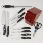 Henckels International Definition 12-Piece Knife Block Set with Hardwood Block thumbnail 3