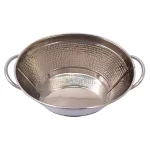 Unbranded Stainless Steel Oval Beverage Tub with Built-in Handles, Hammered and Polished Finish thumbnail 5