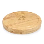 Picnic Time Circo Rubberwood Cheese Board and 4-Piece Stainless Steel Tool Set thumbnail 1