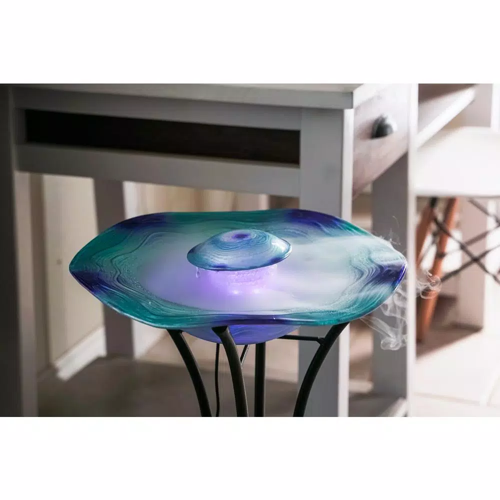 X Brand Canary Mist Fountain Ultrasonic Oil Diffuser and Humidifier with Inline Control