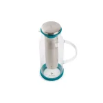 Manna 5-Cup Cold Brew Coffee Pitcher, 47 fl. oz. Onyx Black with Stainless Steel Mesh Filter thumbnail 3