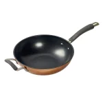 Epicurious 11 in. Hard-Anodized Aluminum Nonstick Stir Fry Pan, Copper thumbnail 2